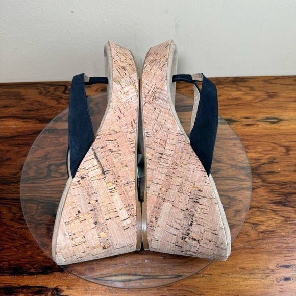 CASLON Carla Wedge Sandals in black - Picture 11 of 12